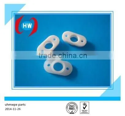 UHMW Slide Wear Block,UHMWPE Machiner Parts, UPE Strip White Color photo-2