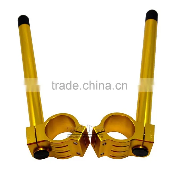 BJ-COHB-043 For Yamaha YZF R6 Motorcycle Adjustable CNC Billet Alloy Aluminium Clip On Handlebars photo-2