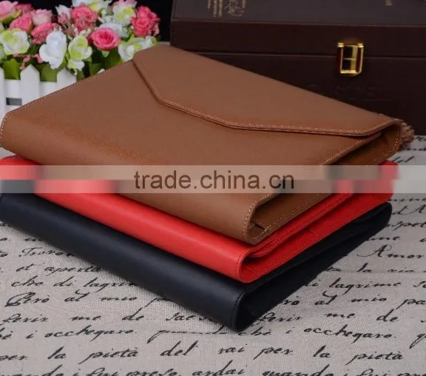 Wholesale High Quality Multifunction Business Custom Leather Trifold Power Bank Notebook photo-2