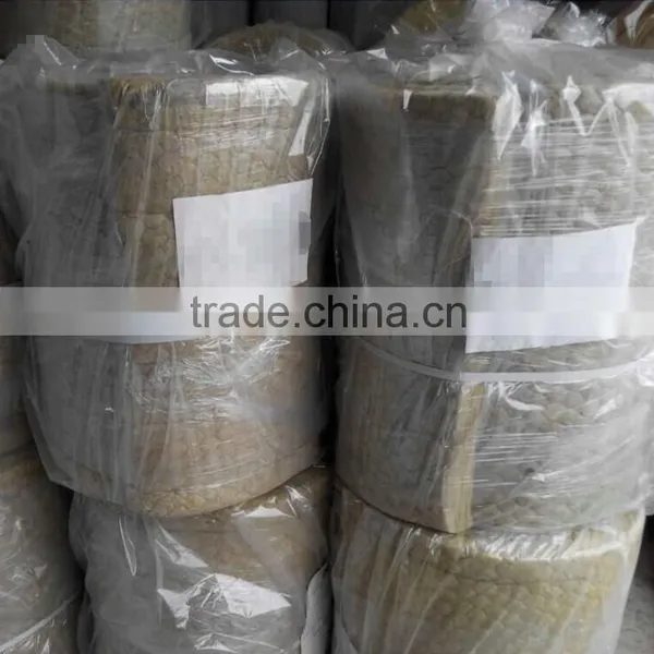 Building Materials Rockwool Blanket With Wire Mesh