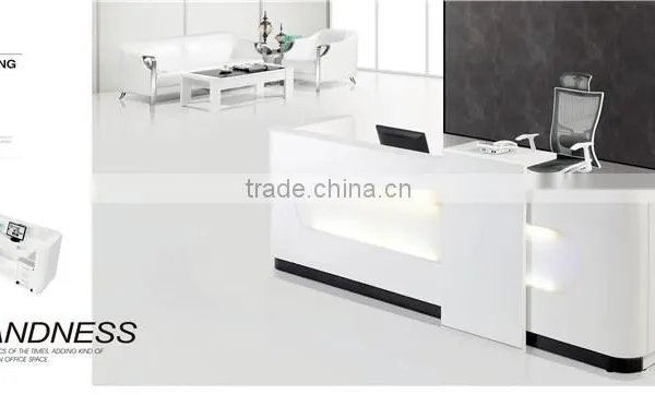 Modern Design LED Light Reception Desk photo-4