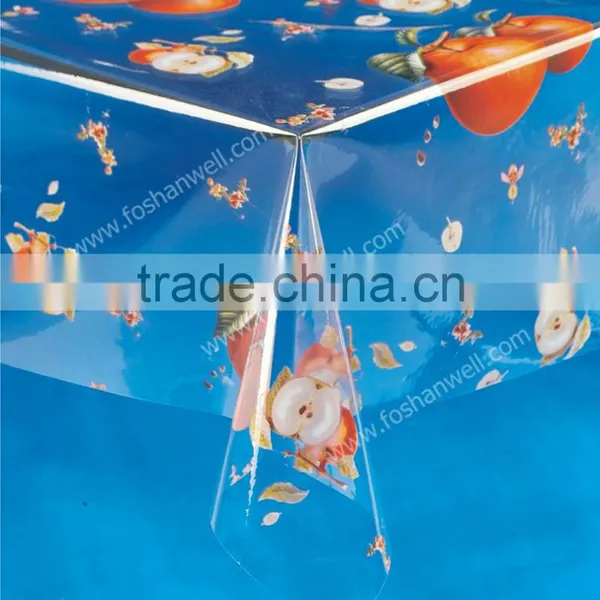 Clear Transparent Soft Pvc Transparent Table Cloth