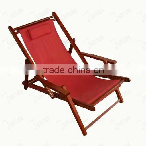Folding Beach Chair With Armrest/Portable Reclining Foldable Chair photo-2