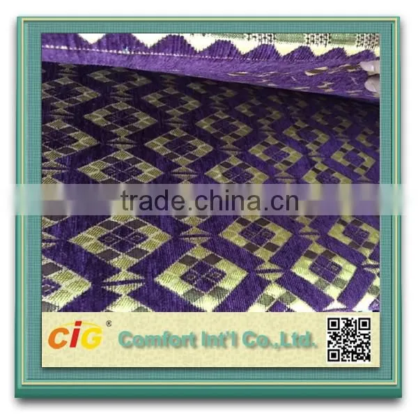 100 Polyester Sofa Chenille Fabric Chenille Sofa Material
