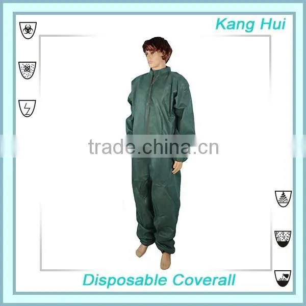 Polypropylene Safety Cleanroom Coveralls Cleanroom Overall photo-3
