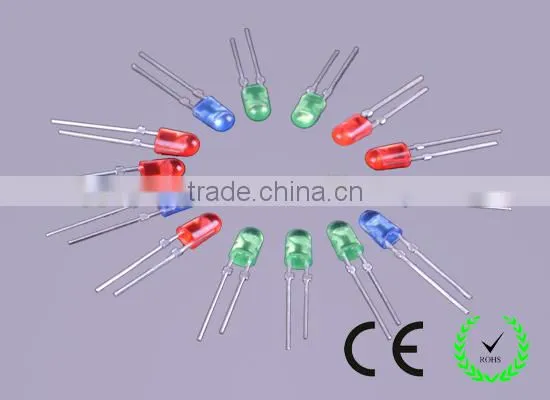 Super Bright! 5mm Oval/Round Colorful Prices for Hot Sale Diode Led photo-4