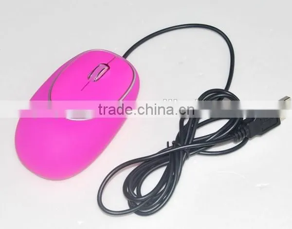 Computer Soft Silica Gel USB Wired Optical Wired Mouse photo-6
