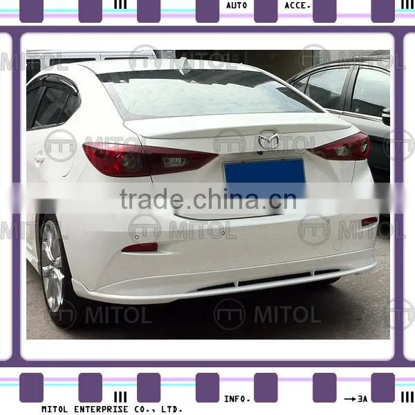 2014 Body Kits for MAZDA 3 4D Rear Bumper Lip Auto Body Kits photo-2