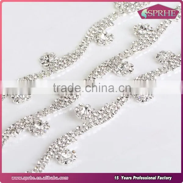 Czech Crystal Rhinestone Cup Chain photo-2
