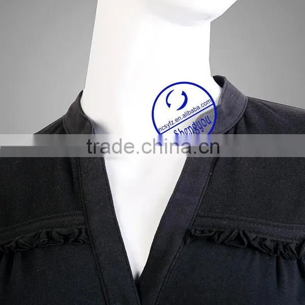 Custom New Design100 Cotton Women Polo t Shirt Wholesale China photo-3