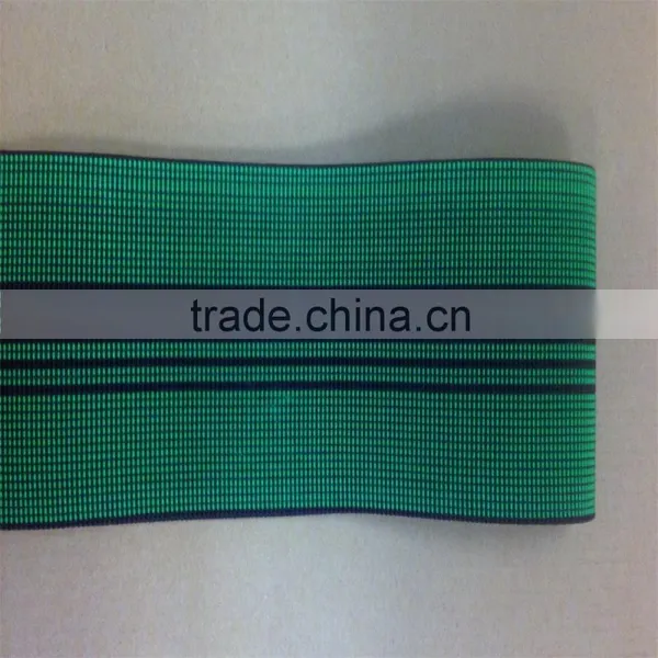 Elastic Webbing Wih 3 Black Lines-furniture Sofa Webbing photo-2