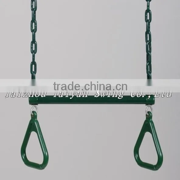 Trapeze Bar Swing With Chains