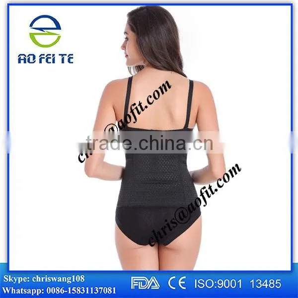 2016 New Fashion Latex Waist Trainer 9 Steel Boned Waist Training Corsets Latex Waist Cincher Sexy Women Shapewear Quality Choice photo-2