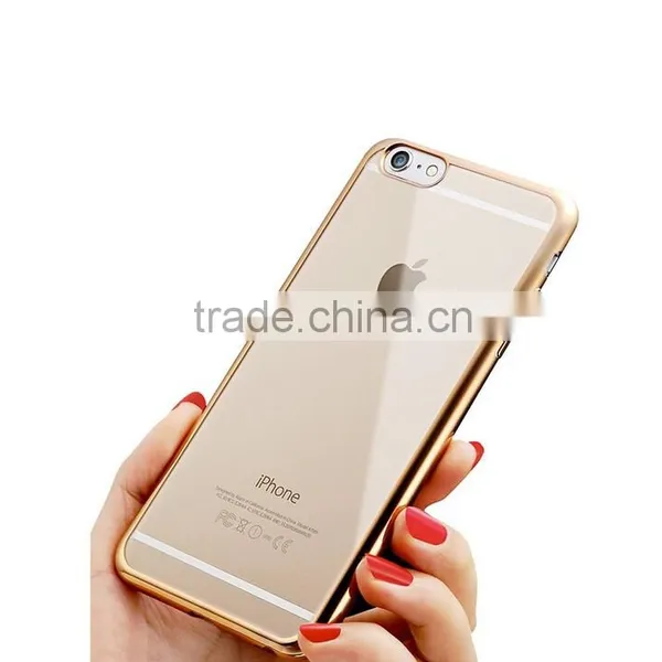 Wholesale China Electroplate Mobile TPU Phone Case For IPhone 6 6S Most Popular photo-2