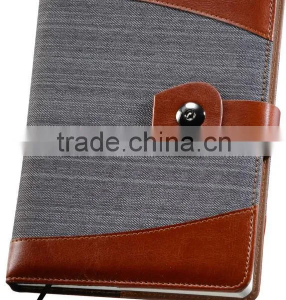 2014 handmade pu leather journal custom journal wholesale journal