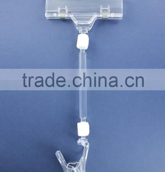 Sign Clip for Supermarket or Apparel Department Store