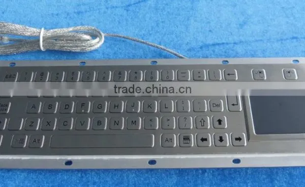 Dirtproof Industrial Metal Touchscreen Keyboard photo-2
