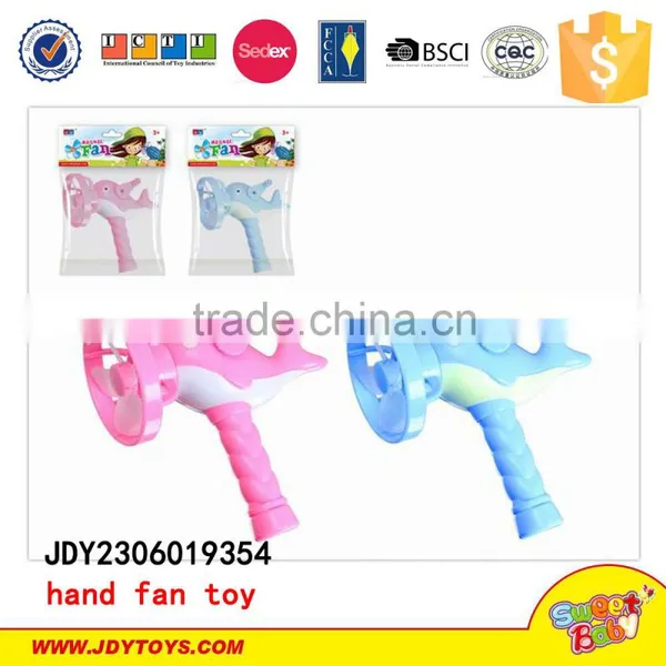 Christmas Presents Cartoon Cheap Hand Held Folding Fan Electronic Cartoon Baby Mini Clip Fan Toy