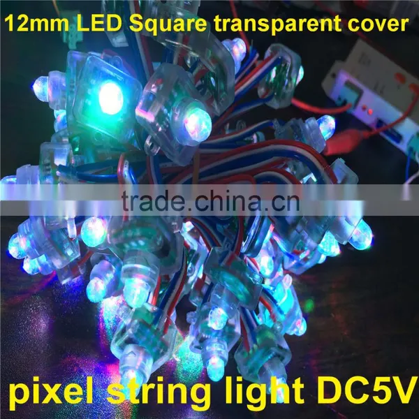 Transparent Cover 12mm WS2811 Light Led Pixel,waterproof IP68 12mm Dot Pixel Led Light String Supplier's Choice photo-3
