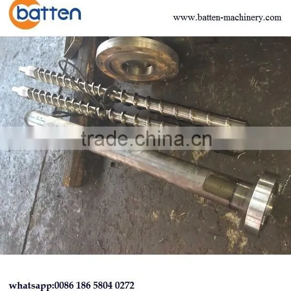 Single Bimetallic Extruder Screw and Barrel Factory for Plastic Machine photo-5