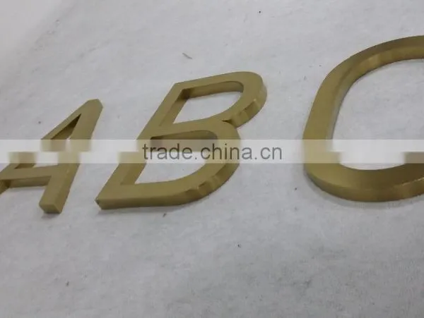 High Quality Alphabet Letters Brass, Brass Alphabet Letters photo-6