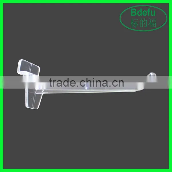 Wholesale Colorful Slatwall Clear Plastic Hanger Hooks for Debris photo-2