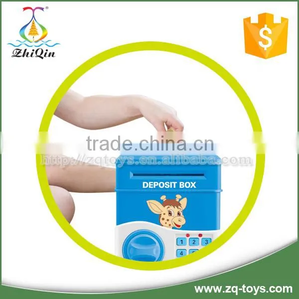 High Quality Kids Plastic Atm Bank Money Saving Boxes Toy photo-3