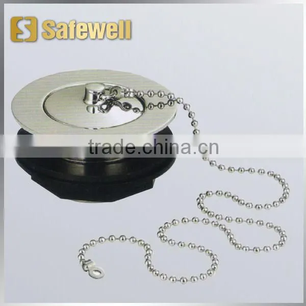 Unslotted Bath Waste Metal Plug&Ball Link Chain
