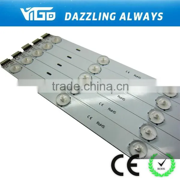 High Light Big Angle LED Rigid Strip With Lens for Light Box DC24 photo-2