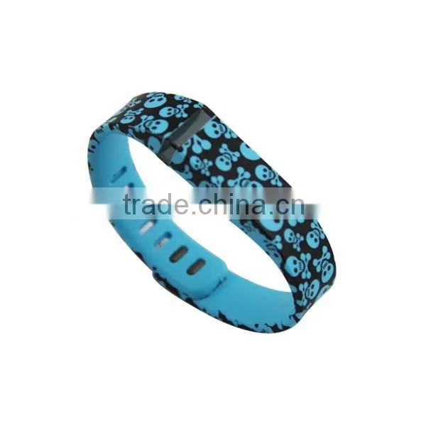 2015 Skull Style Replacement Band for Fitbit Flex (No Tracker Chip) photo-4