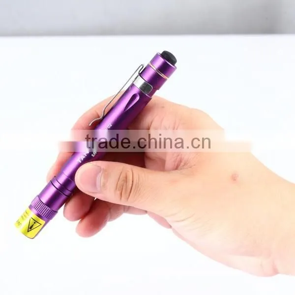 Accurate 365nm/1w With 2*AAA Battery for Antique/Fluorescent/leak/cash/Mark Inspection and Curing UV Lamps photo-3
