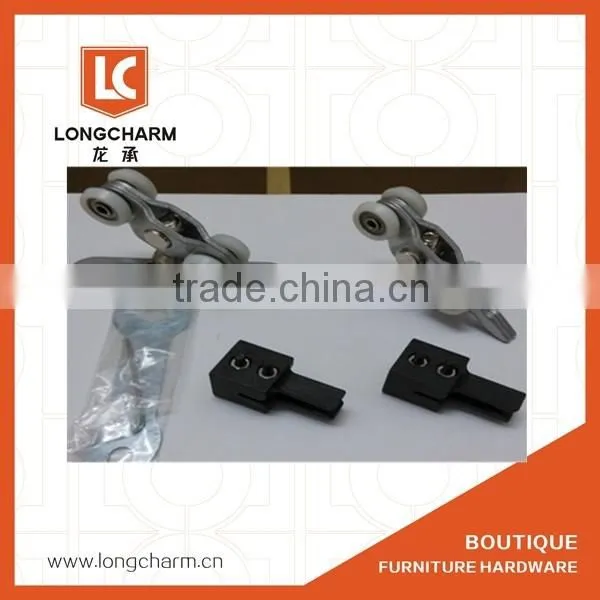 Sliding Rollers Hanging Caster Wheel System for Sliding Door Wheels for Sliding Doors Wardrobe photo-3