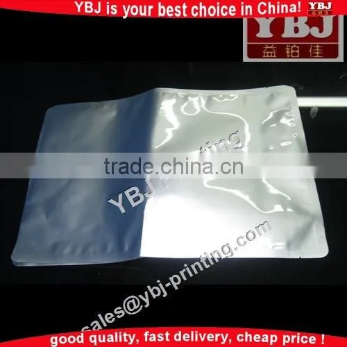 Resealable Aluminum Foil Packaging Bags Silver Packaging Bag Food Packaging Bag photo-2