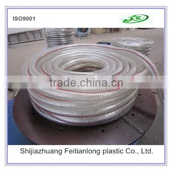 Made in China Top Quality Flexible Pvc Steel Screw Wire Braided Pipe/hose photo-6
