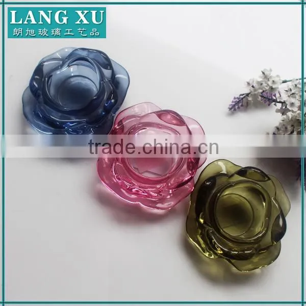 Lotus Votive / Candle Holder - Meditation Flower Candleholder Buddha photo-2
