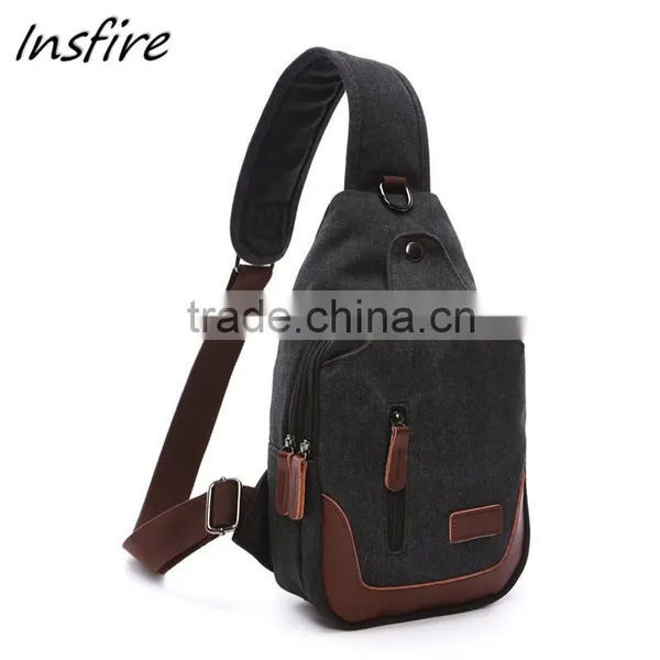 2016 Outdoor Waist Bag Fashionable Classical Canvas Waist Leg Bag