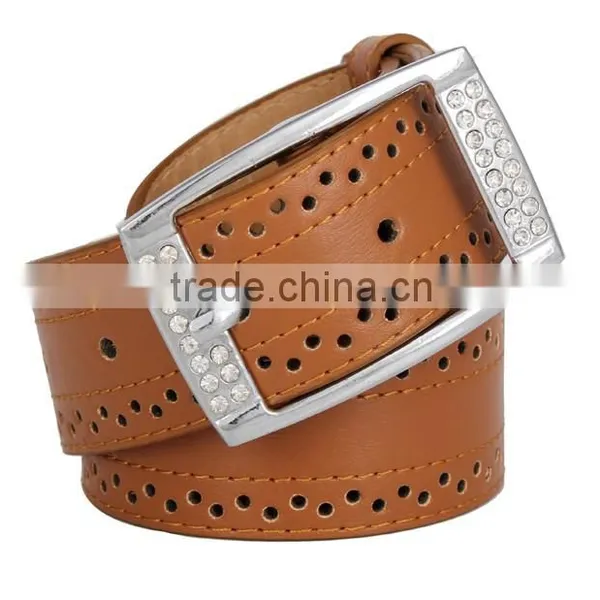 Pin Buckle OEM Lady Leather Belt SWF-15062929 photo-2