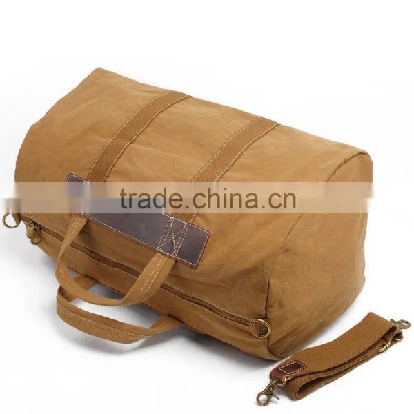Luggage & Travel Bags Expandable Waterproof CANVAS Duffel Tote Hand Traveling Bag Foldable Travelling Bag photo-5