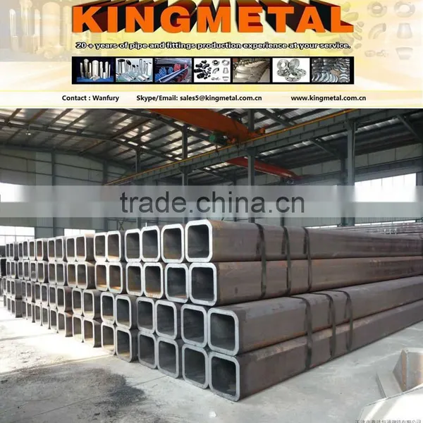 100x100 Q235 Carbon Steel Retangular and Square Pipe Price photo-2