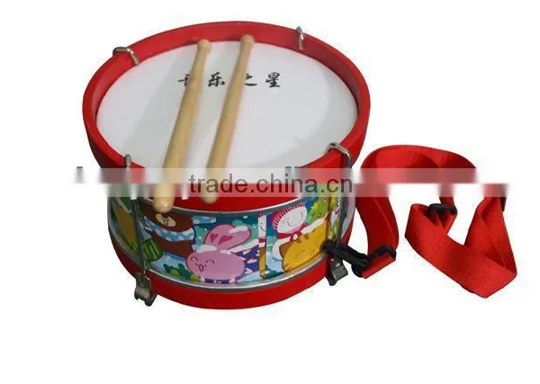 Solid Wooden Toy Drum Musical Instrument