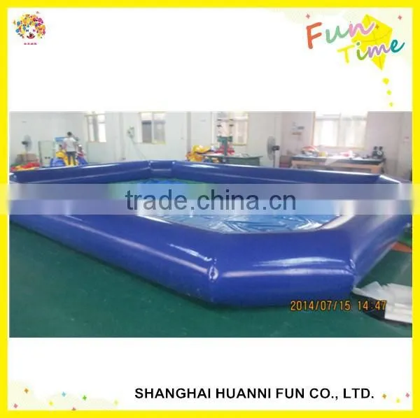 2015 China Best Quality Cheap Blue Inflatable Water Pool Square Swimming Pool for Water Balls for Kids Playing for Sale photo-5