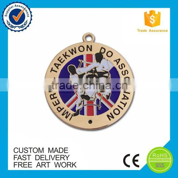 OEM Eco-friendly Metal Souvenir Custom Silver Sport Medal photo-3