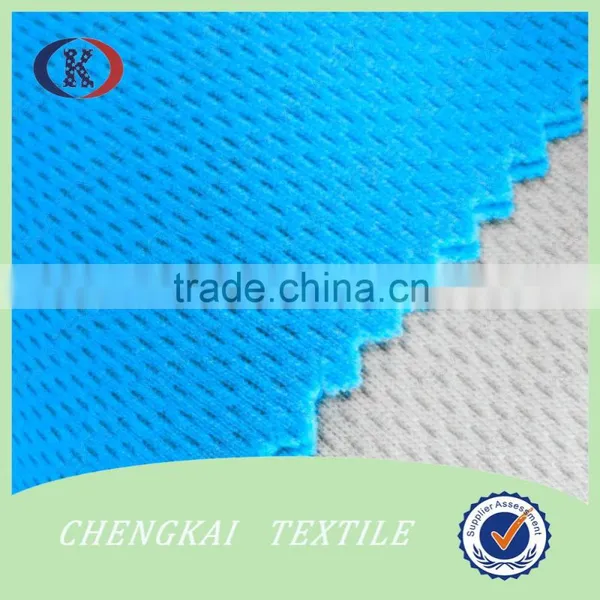 Polyester Knited Fabric Bird Eye for Sportwear