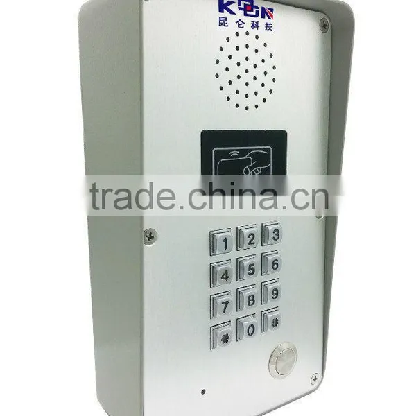 Industrial Telephones Vandal Resistant Emergency Weatherproof Access Control Stainless Telephones KNZD-51 photo-2