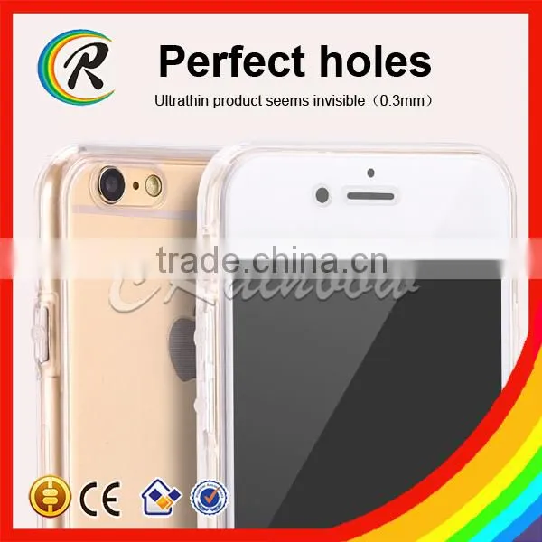 High Clear Cheap for IPhone 6 360 Degree Full Cover Tpu Case Cover photo-5