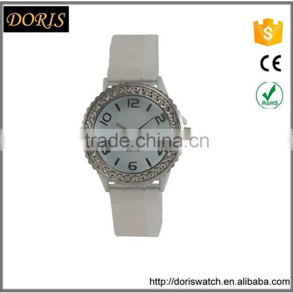 Wholesale Charm Man's Wrist Watches Alloy Material Case Silicone Band photo-5