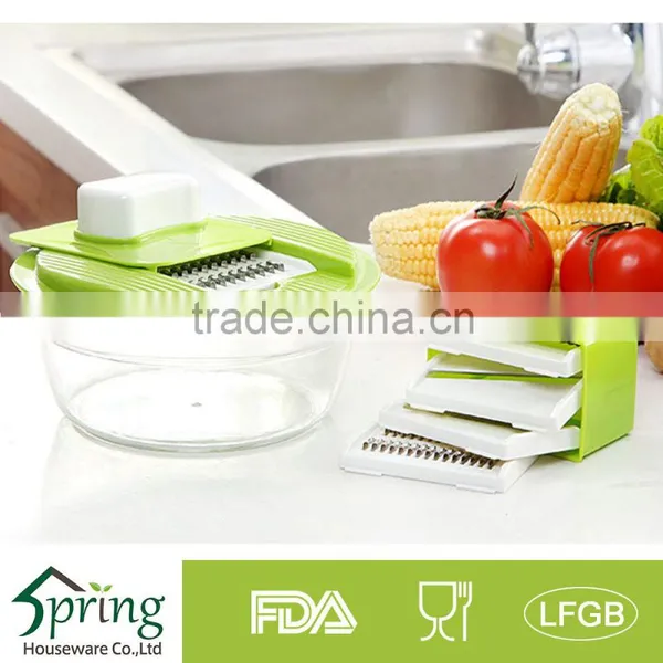 Multi Purpose Round Bowl Stainless Steel Kitchen Grater photo-2