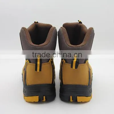 Safety Shoes Type and Nubuck Leather Upper Material Steel Toe Insert Safety Boots photo-3