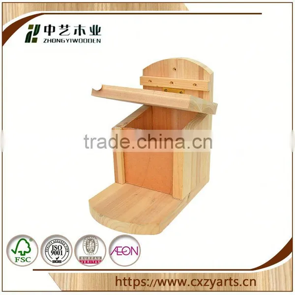 Hot Sale High Quality Stand China Factory Lovely Custom New Design Wooden Bird Houses photo-4