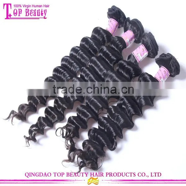 2016 Fashion Style Factory Price 10a Brazilian Virgin Hair Deep Wave photo-2